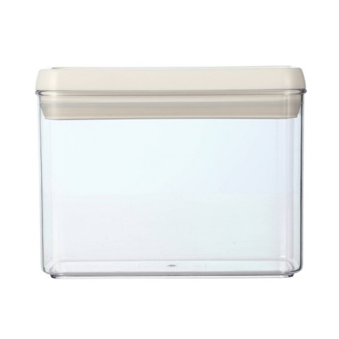 Felli Flip Tite 61oz Acrylic Rectangular Canister Target