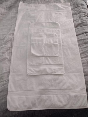 Nurture Sustainable Antimicrobial 6 Piece Towel Set White