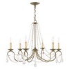 Livex Lighting Pennington 6 - Light Chandelier in  Hand Applied Venetian Golden Bronze - 3 of 4