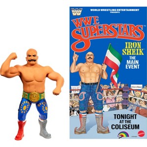 WWE LJN Superstars Iron Sheik Action Figure, 1980s Retro 8