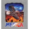 Americana ‘Merica Eagle  Adult Long Sleeve Hoodie - 2 of 2