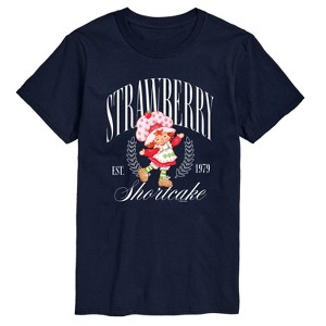 Men's - Strawberry Shortcake - Collegiate Short Sleeve Graphic T-Shirt - 1 of 4