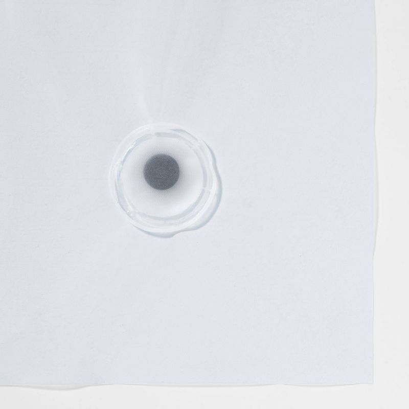 PEVA Medium Weight Shower Liner Clear - Made By Design™, 6 of 8