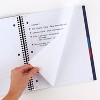 Five Star 3 Subject College Ruled Spiral Guard Notebook Soft Cover (Colors May Vary): School Supplies, 8.5x11, 150 Pages - 3 of 4