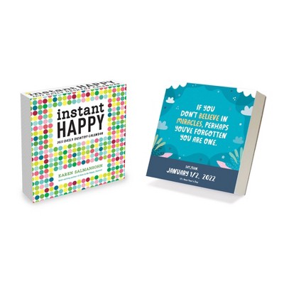 2022 Desktop Daily Calendar Instant Happy - The Time Factory