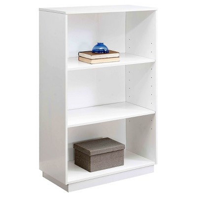 target 3 shelf bookcase white