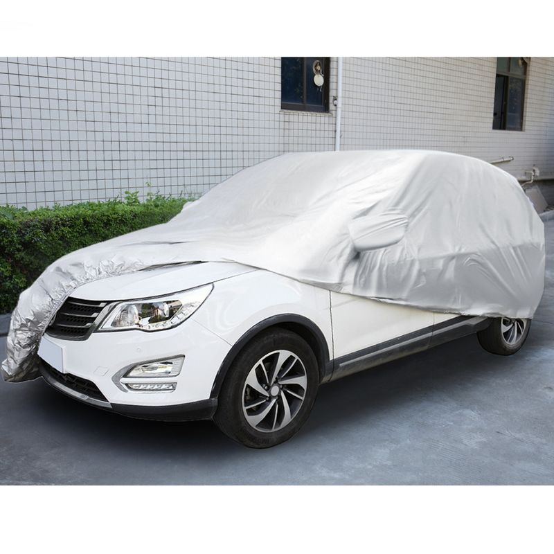 Unique Bargains Polyester Breathable Waterproof All Weather Protect Car Cover, 2 of 8