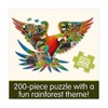 The Learning Journey International Wildlife World Puzzle - Rainforest 200pc Jigsaw Puzzle - 4 of 4