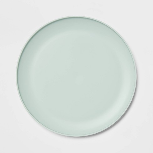 10.5 Plastic Dinner Plate Mindful Mint - Room Essentials™