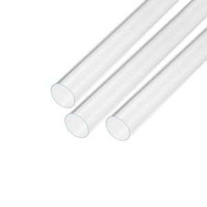 Unique Bargains Lamp Lantern Water Cooling System Acrylic Round Pipes Clear 4 Pcs 6" - 1 of 4