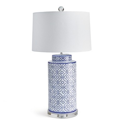 Plum & Post Diamond Fretwork Lamp