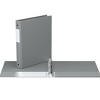 Davis Group 6pk 1" Premium Economy Round Ring Binder Gray: Hard Cover, 200 Sheet Capacity, 2 Pockets, Polypropylene - 2 of 4