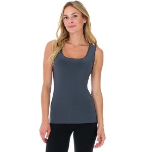 Rekucci Women's Travel in Style Essential Scoop Neck Sleeveless Top – Versatile, Flattering & Wrinkle-Resistant - 1 of 4