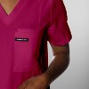 Members Only Siena V-Neck Scrub Top for Women With Double Chest And Waist Pockets - 3 of 4