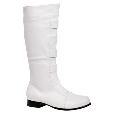 white gogo boots target
