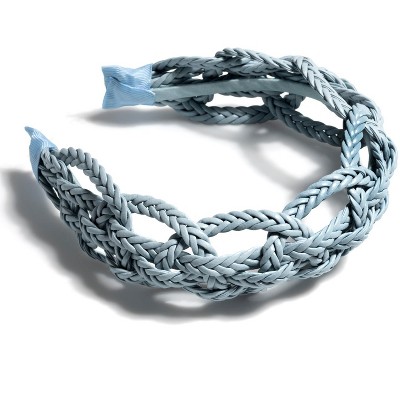 Shiraleah Basket Weave Headband, Sky