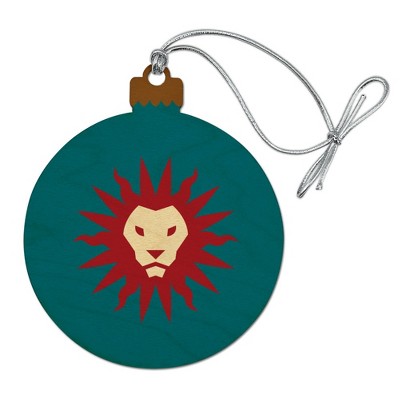 Loyola Marymount University Secondary Logo Wood Christmas Tree Holiday Ornament