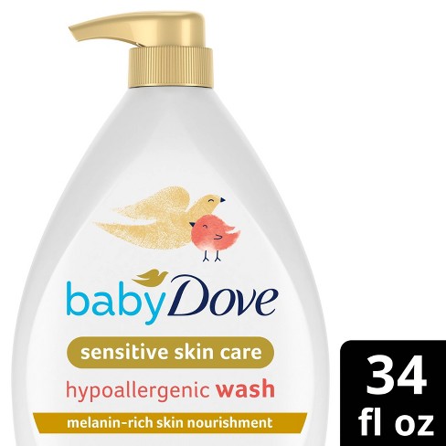 Baby Dove Rich Moisture Sensitive Skin Hypoallergenic Baby Wash - 34oz - image 1 of 4