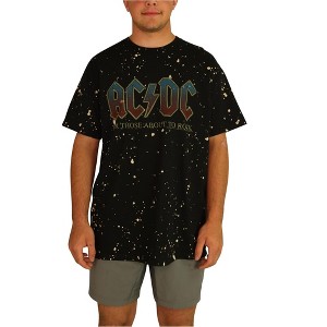 Junk Food Mens AC/DC For Those About To Rock Graphic T-Shirt - 1 of 4