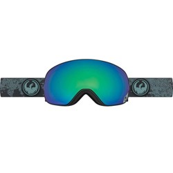 Flaxta Continuous Peripheral Vision Snowboard And Ski Goggles With Zeiss Spherical Anti Fog Enlight Double Lens For Men And Women White And Blue Target