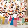 Big Dot of Happiness Fall Gnomes - Autumn Harvest Party Hanging Decor - Party Decoration Swirls - Set of 40 - 2 of 4
