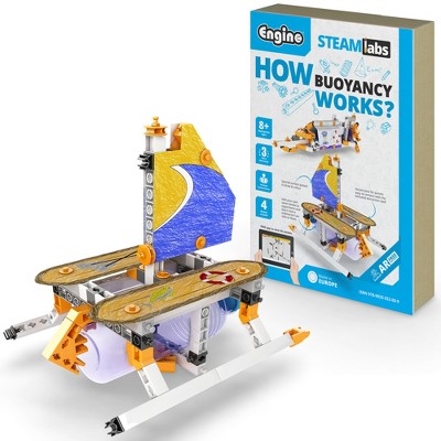 Engino: STEAM Labs Junior: How Buoyancy Works - 4 Model Brick Building Set