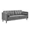MINIMORE Modern Style 80.3"W Jeses 3Seater Mid-century Sofa - 3 of 4