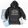 Simply Sage Market Women's Graphic Hoodie Take Me To The Mountains Landscape - 2 of 3