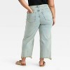 Women's High-Rise Straight Ankle Jeans - Universal Thread™ Light Wash - 2 of 3