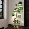 Vynxaria 8-Layer Plant Stand with Grow Lights: S-Shaped Indoor Shelf, Full-Spectrum Timed Lights for Plants & Display - 4 of 4