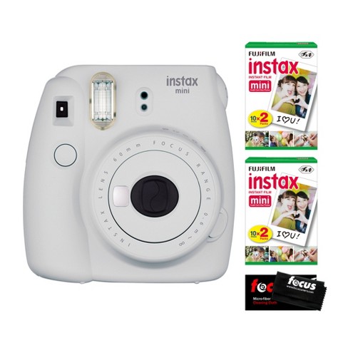 How does film get developed on Fujifilm Instax Mini 9?