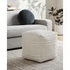 Mark & Day Jaie Cottage Pouf - 2 of 4