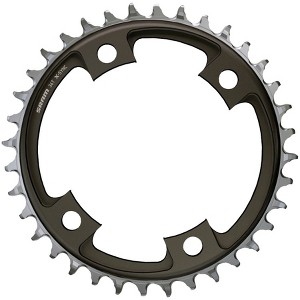 SRAM X-Sync Road Chainring- Black Tooth Count: 46 Chainring BCD: 107 - 1 of 1