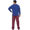 ADR Mens Flannel Pajamas, Thermal Knit Top Cotton Pj Set - 2 of 3