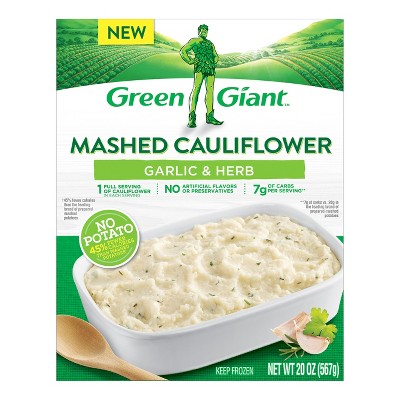 Green Giant Mashed Frozen Cauliflower Garlic & Herb - 20oz