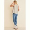 VENUS Womens Linen Tiered Tank Top - 2 of 4