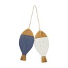 Fir Wood Fish Ornament (Set of 2) - 3 of 3