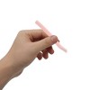 Unique Bargains Portable Multifunctional Eyebrow Scissor Kit Pink 1 Set - 2 of 4