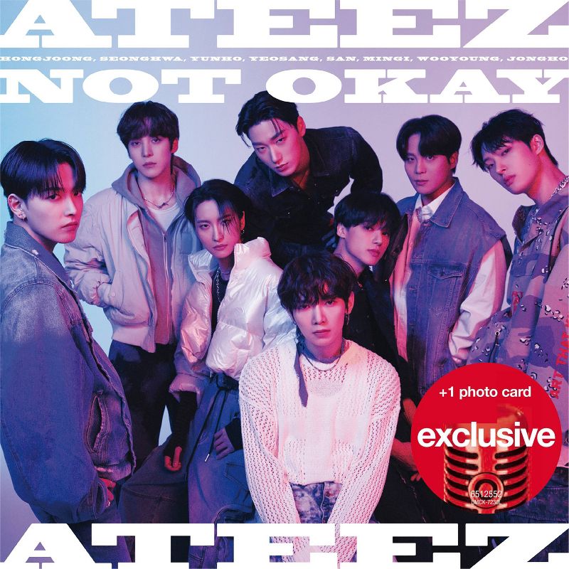 ATEEZ - NOT OKAY (Limited Edition A) (Target Exclusive, CD), 1 of 2