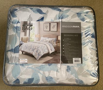 Twin Leisha Reversible Complete Bedding Set - Blue : Target
