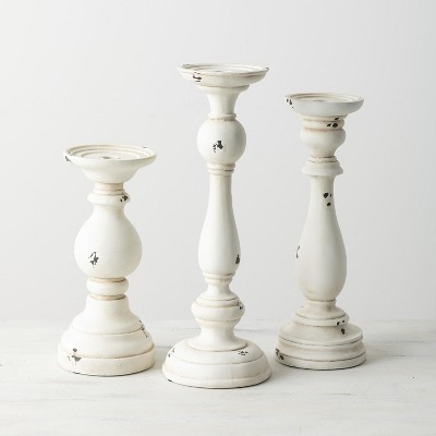Sullivans Set of 3 Pillar Candle Holders