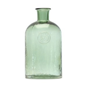 HomeRoots 9" Green Bud Glass Table Vase - 1 of 4