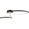 Artcraft Lighting Halo 1 - Light Semi-Flush Mount in  Black - 3 of 4