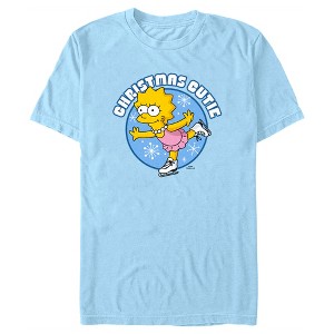 Men's The Simpsons Christmas Cutie Lisa T-Shirt - 1 of 4