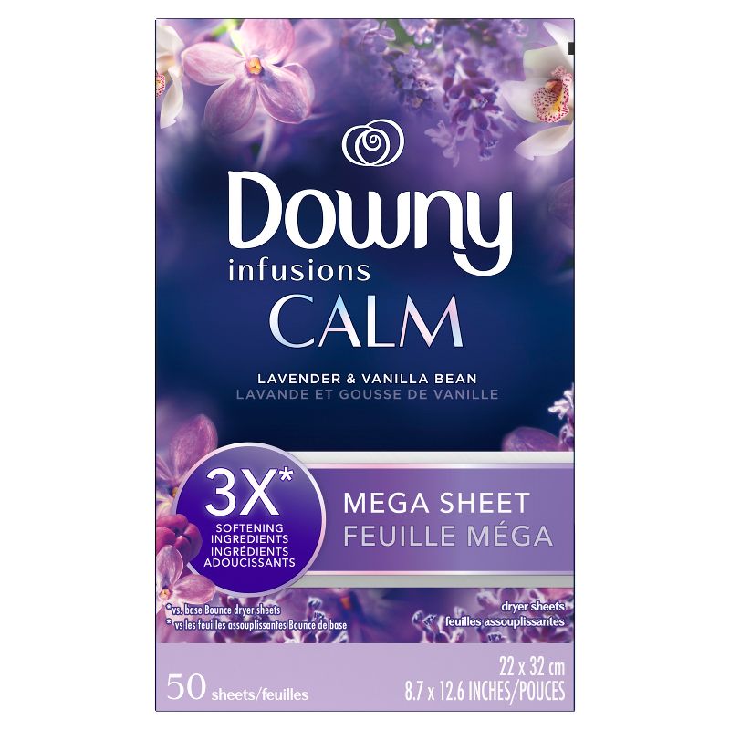 Downy Infusions Calm Dryer Sheets, 2 of 10