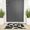 Nadja Modern Abstract Shapes 1 Welcome Mat - society6 - 2 of 3