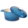 BergHOFF Neo 5Pc Cast Iron Cookware Set, 3Qt Covered Dutch Oven, 5Qt Covered Stock Pot, & 10" Fry Pan - image 4 of 4