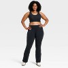 Women's High-Rise Fleece Lined Winter Flare Leggings - All In Motion™ - 3 of 3