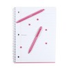 Yoobi Evolve Ballpoint Pen 2pk Retractable Hot Pink Customizable Set - 2 of 4