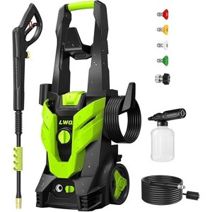 LWQ Pressure Washer, Power Washer with 4 Nozzles and Foam Cannon, High Pressure Cleaning Machine for Cars, Driveways, Fences, Patios, Home Cleaning - 1 of 4